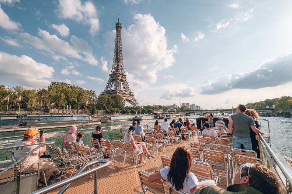 From Disneyland Paris: Paris Day Trip and Sightseeing Cruise - 1-Hour Seine Cruise: The Fastest Way to See Paris From One Amazing Line