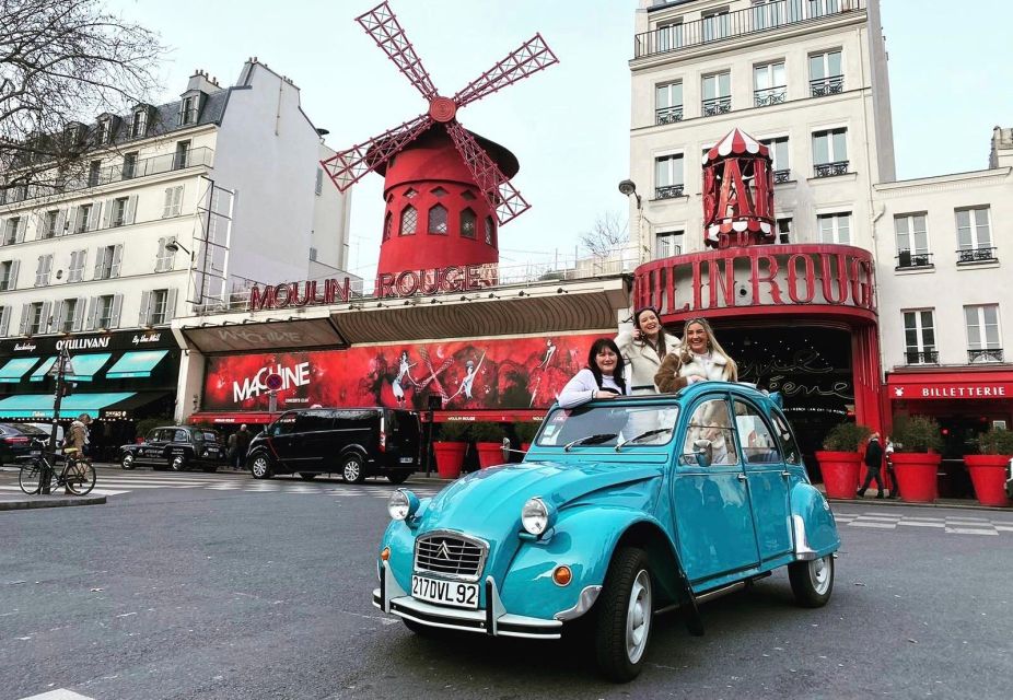 Guided Tour of Paris in Classic Convertible - Seine banks, Royal squares, Saint-Germain-des-Prés, and the Latin Quarter
