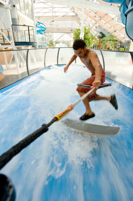 Paris: Aquaboulevard Water Park Entrance Ticket - The main action: 11 slides, wave pools, and water games