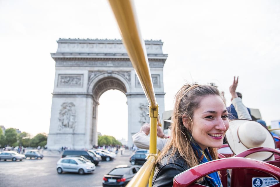 Paris: Arc de Triomphe Ticket & Big Bus Hop-on Hop-off Tour - Timing Tactics: Fit the Arc and Cruise Without Stress