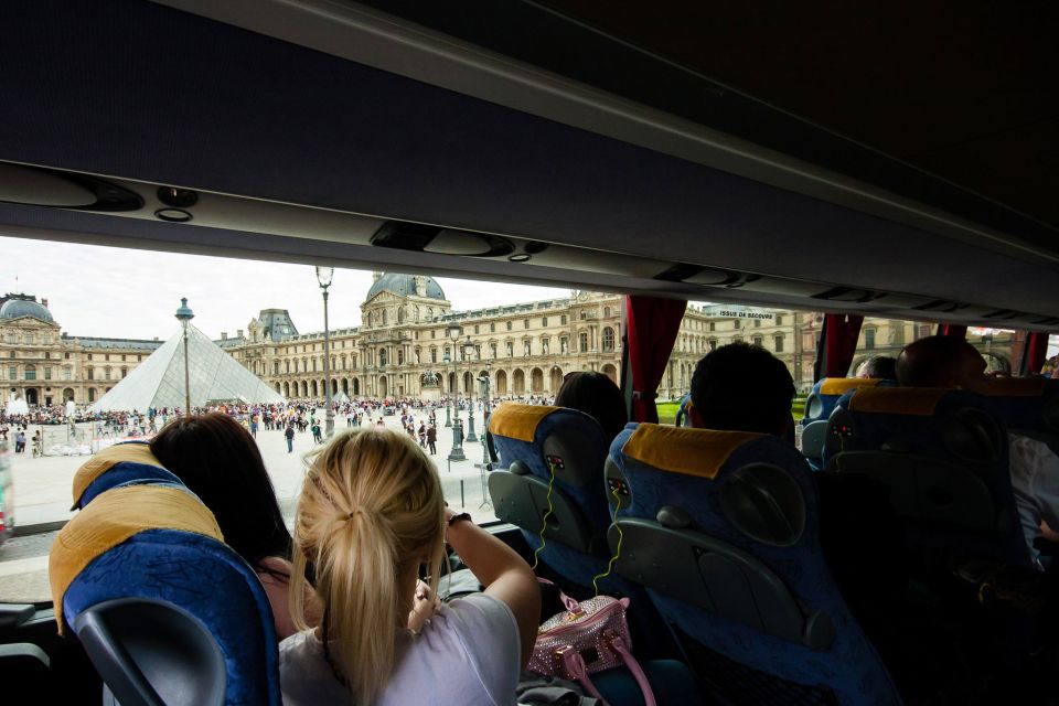 Paris: Audio-Guided Bus Tour & Seine River Cruise - The Eiffel Tower finish and the Montparnasse backup