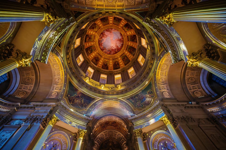Paris: Aura Invalides Immersive Experience Entry Ticket - Six chapels at night: the moment that makes the building feel personal