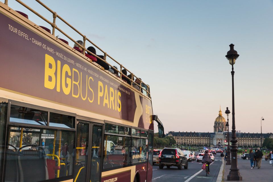 Paris: Big Bus Hop-on Hop-off Tour and Seine River Cruise - Big Bus Paris + Seine Cruise: How the combo works