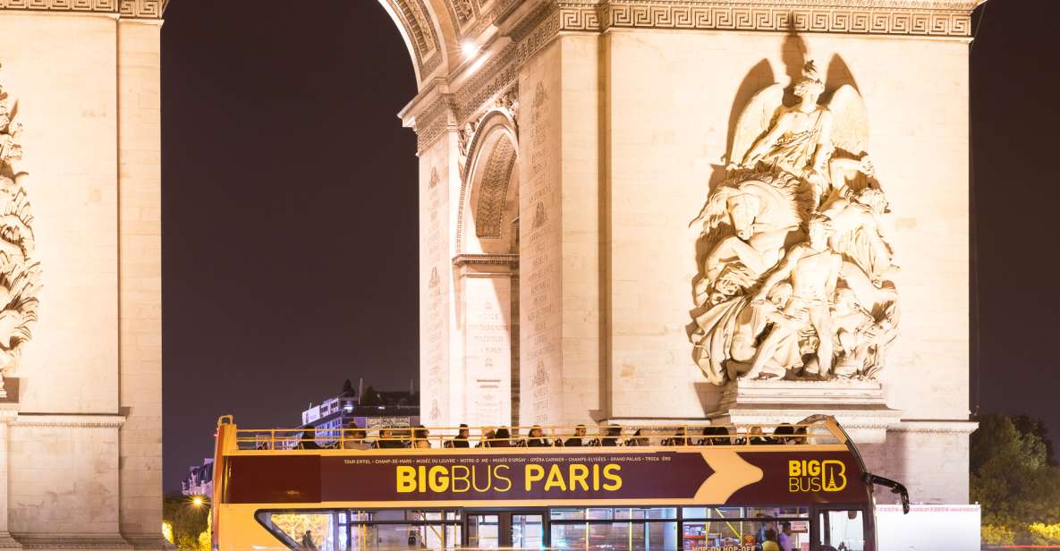 Paris: Big Bus Hop-on Hop-off Tour & Panoramic Night Tour - Who should book this Big Bus Paris combo tour?