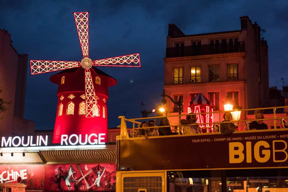 Paris: Big Bus Panoramic Night Tour by Open-Top Bus - Route Walkthrough: From Champs-Élysées to Eiffel Tower Sparkle