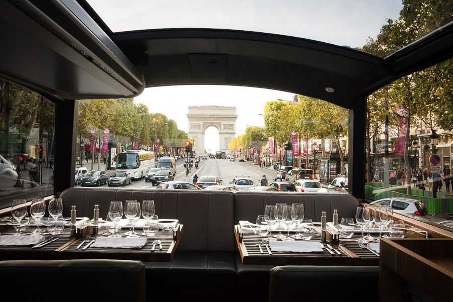 Paris: Bustronome Gourmet Lunch Tour on a Glass-Roof Bus - Value: does $66 buy enough to make sense?