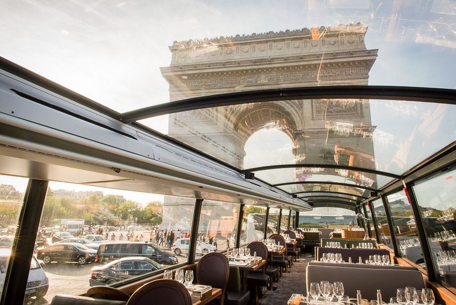 Paris: Bustronome Gourmet Lunch Tour on a Glass-Roof Bus - Comfort and weather: when the AC is great and when it isn’t
