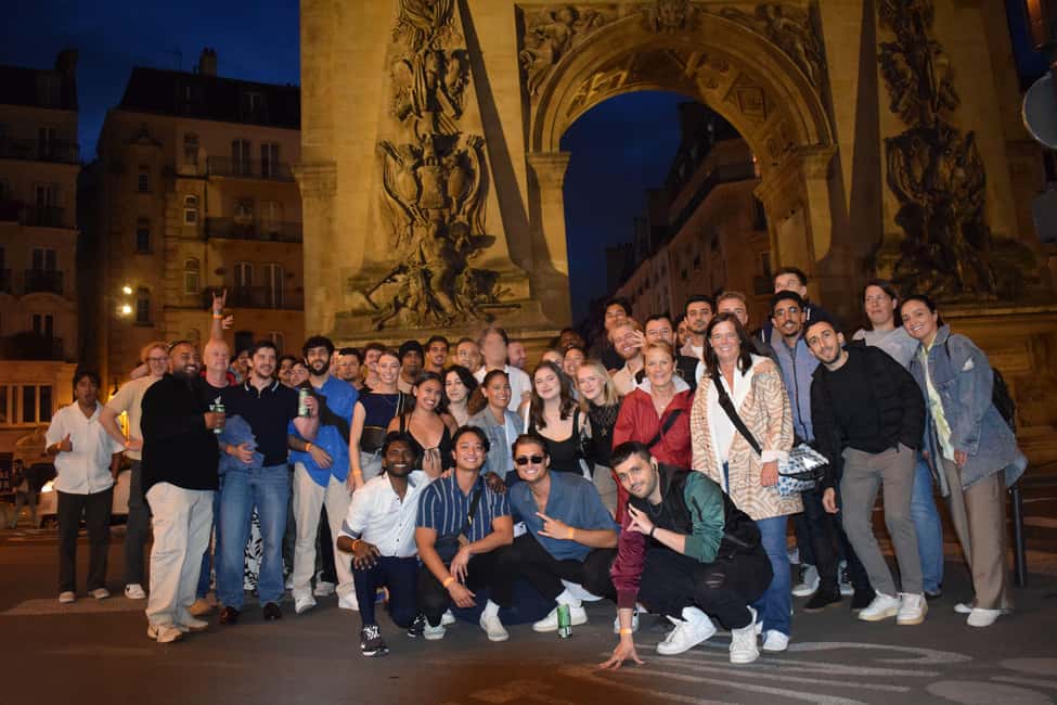 Paris: City Center Guided Pub Crawl with Shots & Club Entry - The bar stops: lively conversations, games, and quick resets