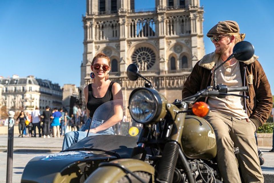 Paris: City Highlights Tour by Vintage Sidecar - Picking your option: Classic, Great Escape, or Retro Night