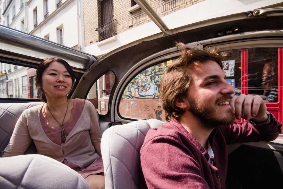 Paris: Classic Sites Tour by Vintage Citroen 2CV - Key points at a glance