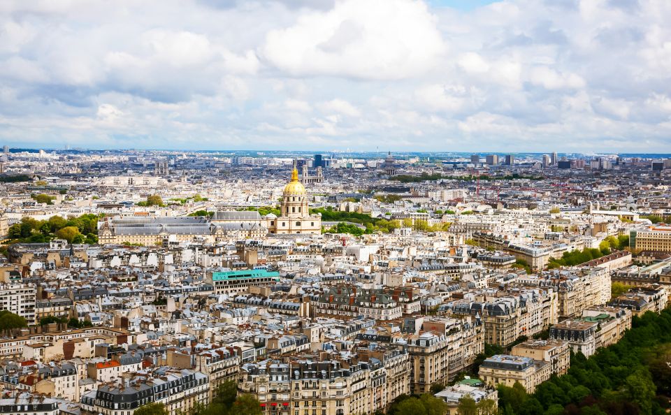 Paris: Eiffel Tower Stairs Climb to Level 2 & Summit Option - Eiffel Tower 1st Floor: the Glass Floor Moment (57 meters up)