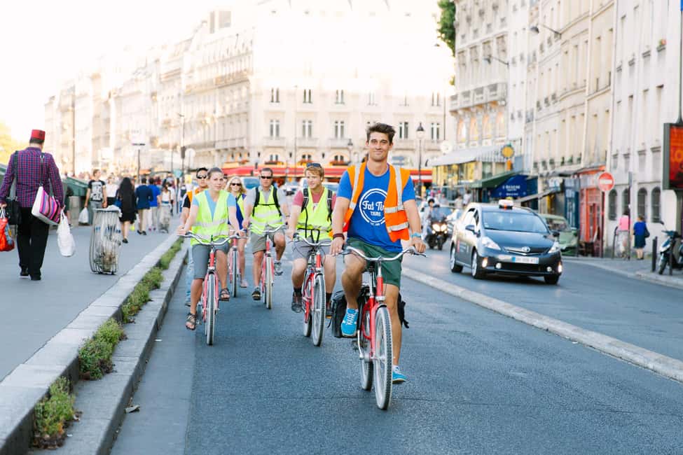 Paris Evening Snapshot Bike Tour - The Academie Française on the Seine: where the night gets calm