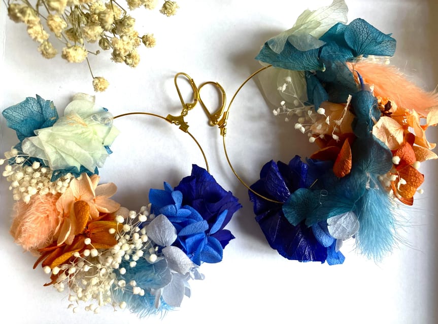 Paris: Floral Earrings workshop - Key Highlights If You Love Creative Travel