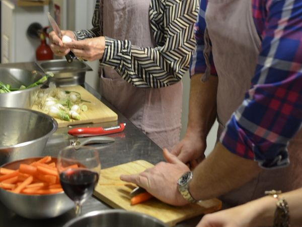 Paris: Full-Day Cooking Class, Market Tour and Lunch - Back at the kitchen by 10:30: designing your French menu