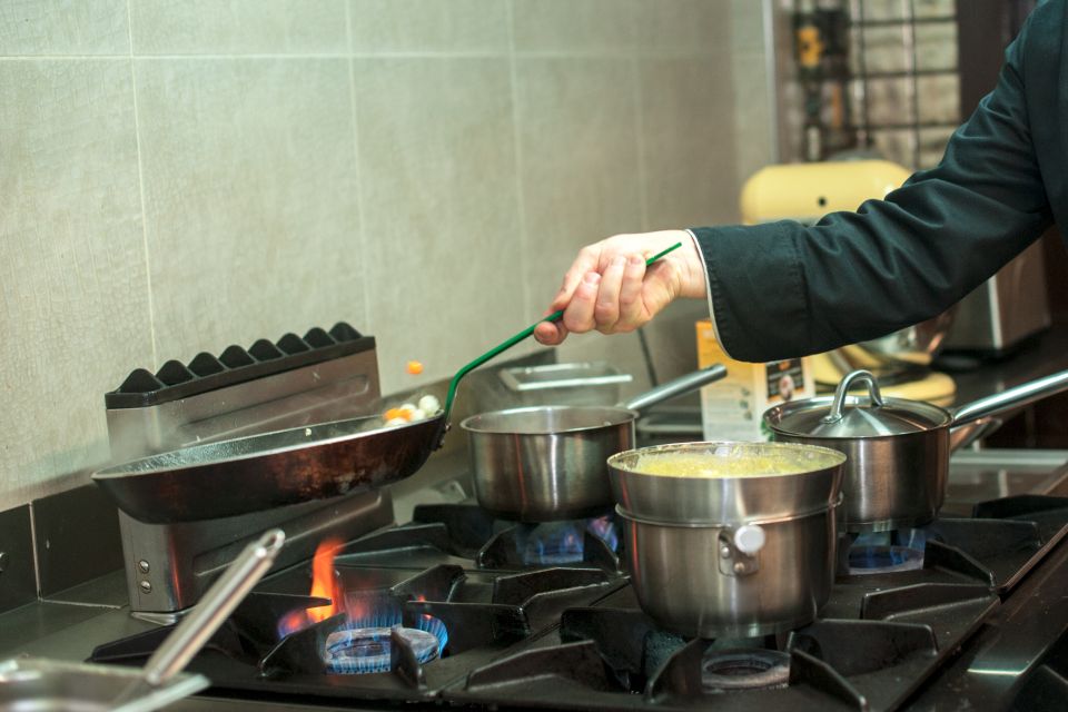 Paris: Full-Day Cooking Class with 3-Course Lunch - The wine-and-cheese lunch: tasting the result, not racing through it