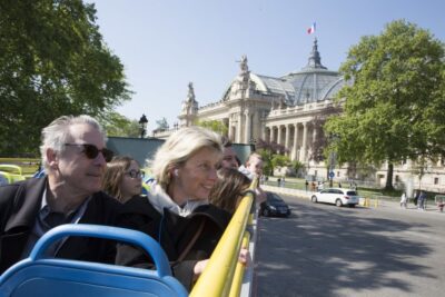 Paris: Hop-on Hop-off Bus Tour & Seine Cruise Bundle Tour - Blue Line stops: from Opera to Pont Alexandre III