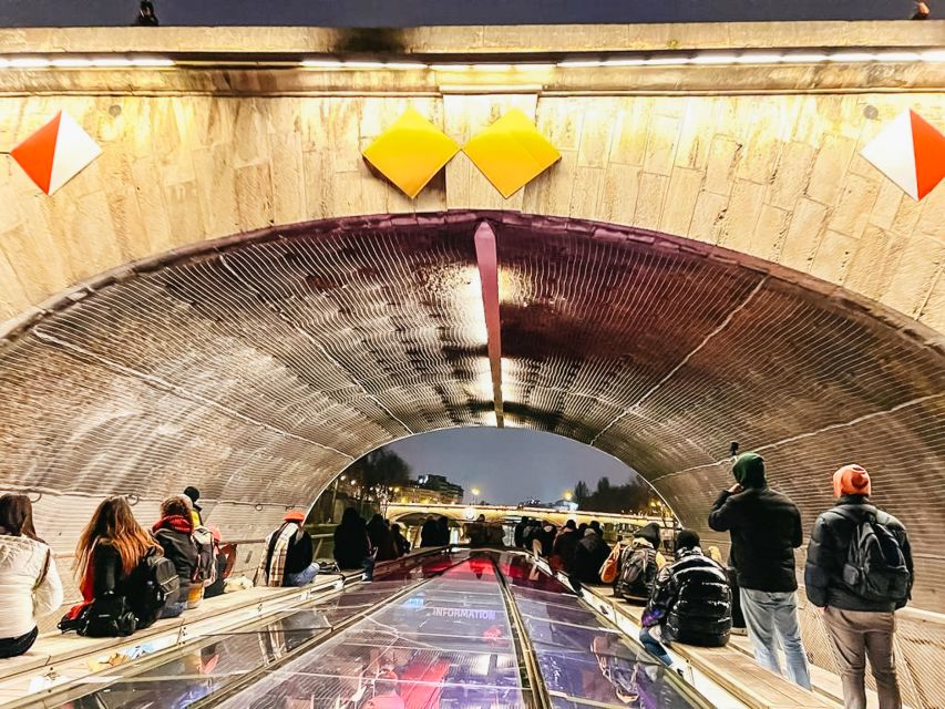 Paris: Illuminated Evening River Cruise & Waffle Tasting - Audio guide and the smartphone playlist bonus