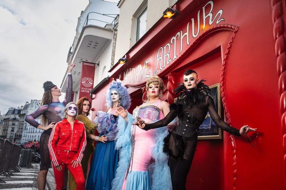 Paris : Madame Arthur Cabaret Show & Club Entry Ticket - The weekly Madame Arthur show: comedy, singing, and French songs with piano