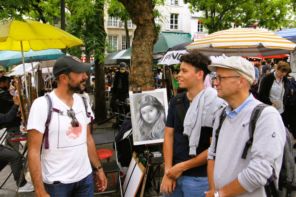 Paris: Montmartre Culture and Local Pastries Walking Tour - The mill painted by Renoir and Van Gogh