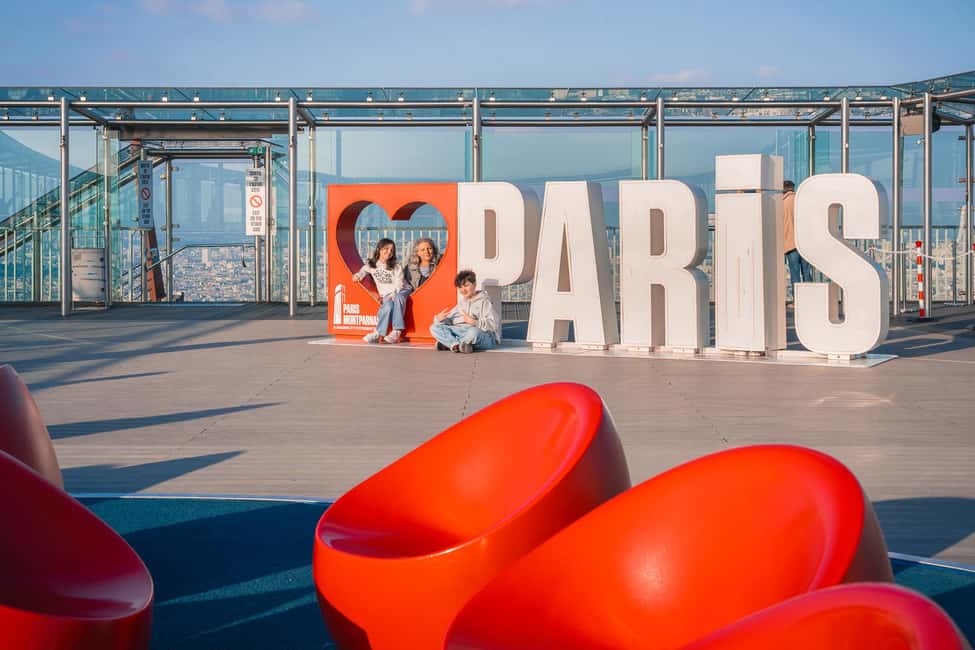 Paris: Montparnasse Tower Observation Deck Entry Ticket - Rooftop 360° View: Eiffel Tower Framed in Your Own Time