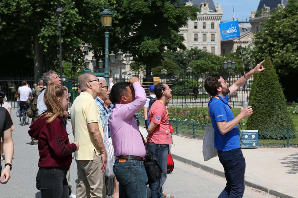 Paris: Notre Dame Outside Tour and Sainte Chapelle Ticket - Notre Dame from the outside, with the 2019 fire in context