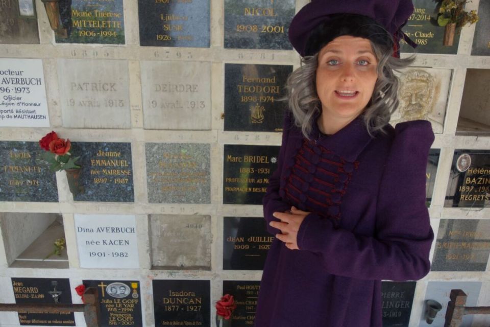 Paris: Père Lachaise Cemetery Guided by the Great Sibylle - Marie-Anne Lenormand: The Sibyl Guide Behind the Stories
