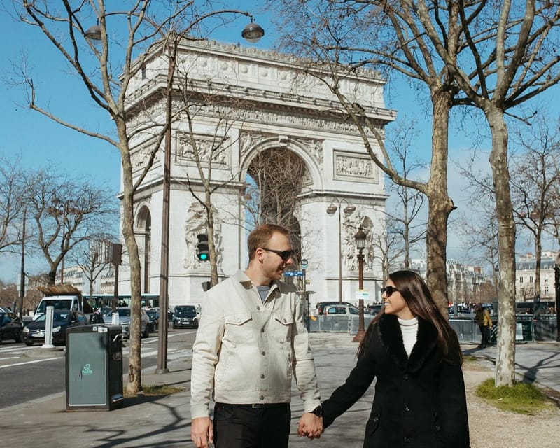 Paris: Photoshoot at the Eiffel Tower / Arc de Triomphe - Choosing your photos: the 48-hour selection process