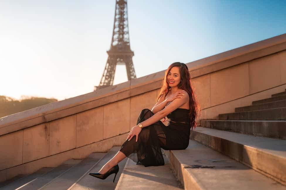 Paris: Professional Photoshoot with the Eiffel Tower - What Happens During Your 1-Hour Shoot (3 or 4 Photo Spots)