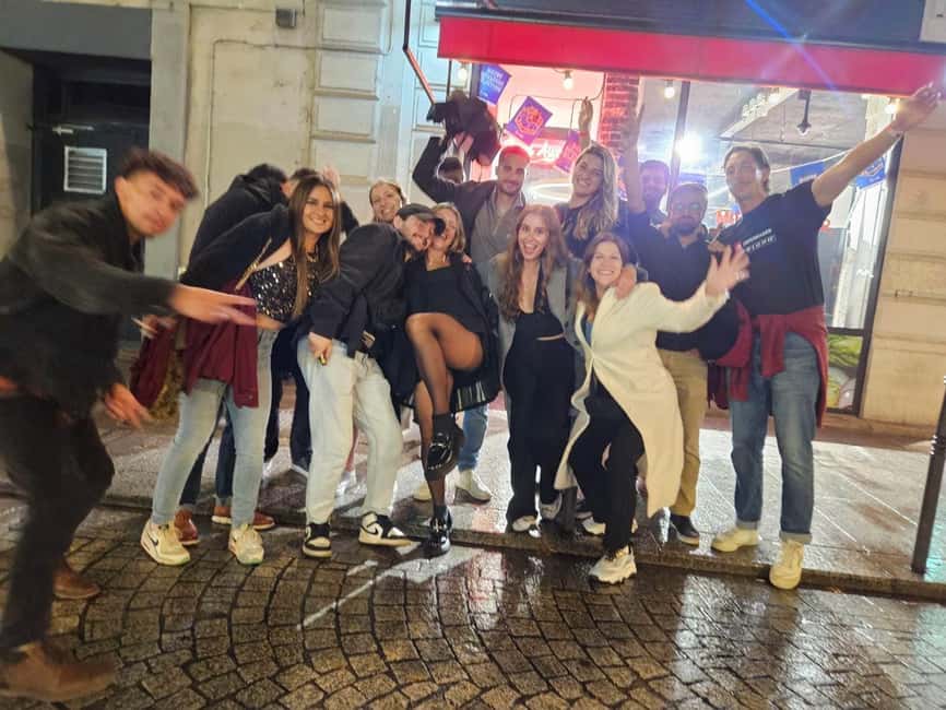 Paris: Pub Crawl with Shots and Nightclub Entry - Bar Stops and Happy Hour Deals That Make the $20 Feel Real