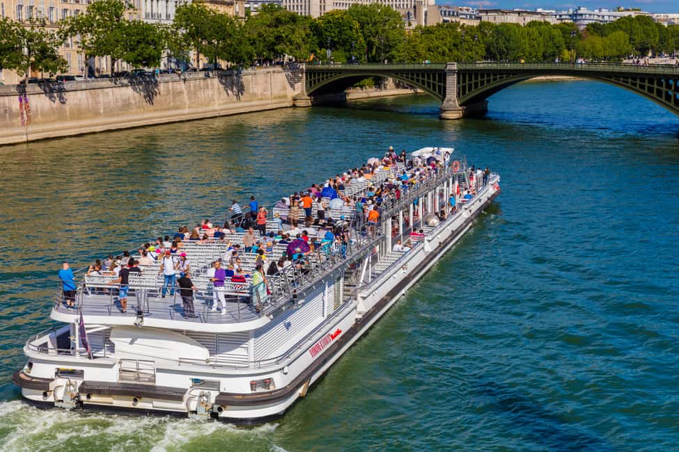 Paris : Scenic Cruise on the Seine River with Champagne - The smartphone audioguide: history without the hassle