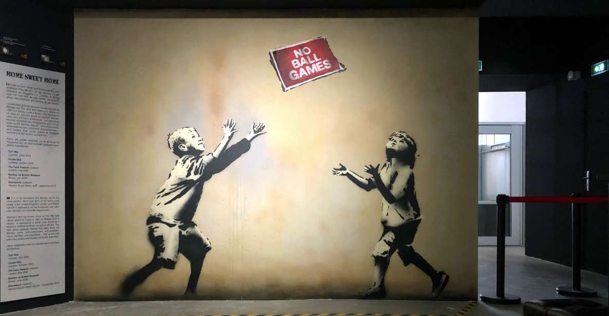 Paris: "The World of Banksy" Musée Banksy Entry Ticket - Navigating the exhibition space without getting lost