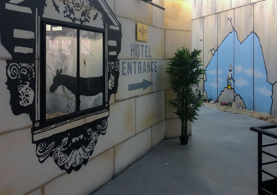 Paris: "The World of Banksy" Musée Banksy Entry Ticket - Walled Off Hotel option and the museum shop