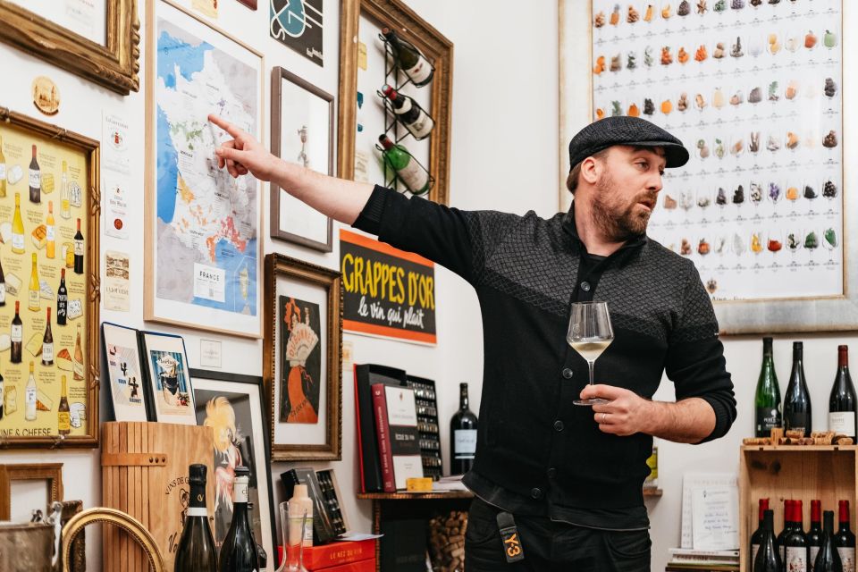 Paris: Wine Tasting Experience with 6 Wines and Cheese Board - The core tasting lesson: 6 French wines and how regions shape flavor