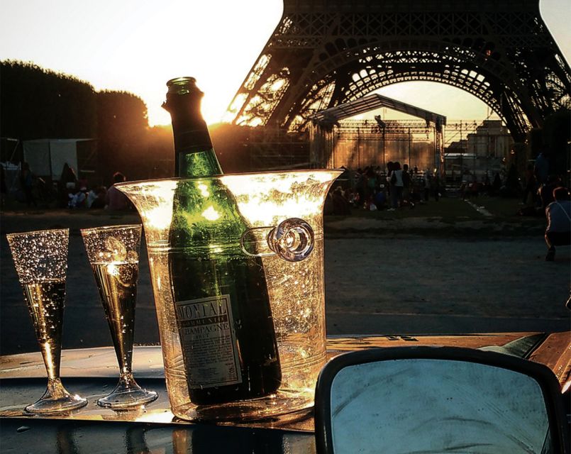 Private tour of Paris by Night with Champagne - Montmartre after dark: Sacré-Cœur and a more relaxed Paris mood