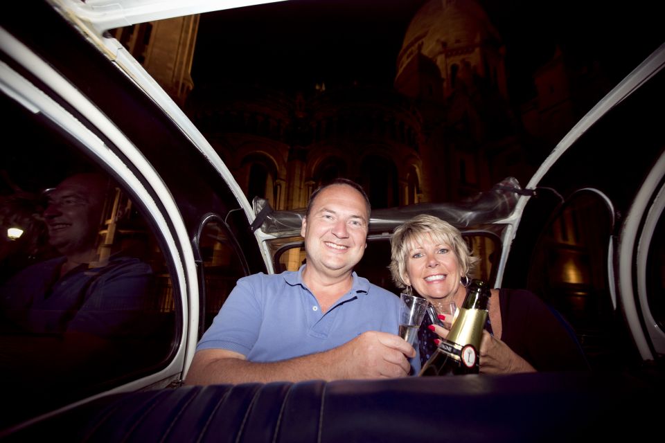 Private tour of Paris by Night with Champagne - Who should book this Paris by Night champagne 2CV tour